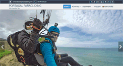 Desktop Screenshot of portugalparagliding.com